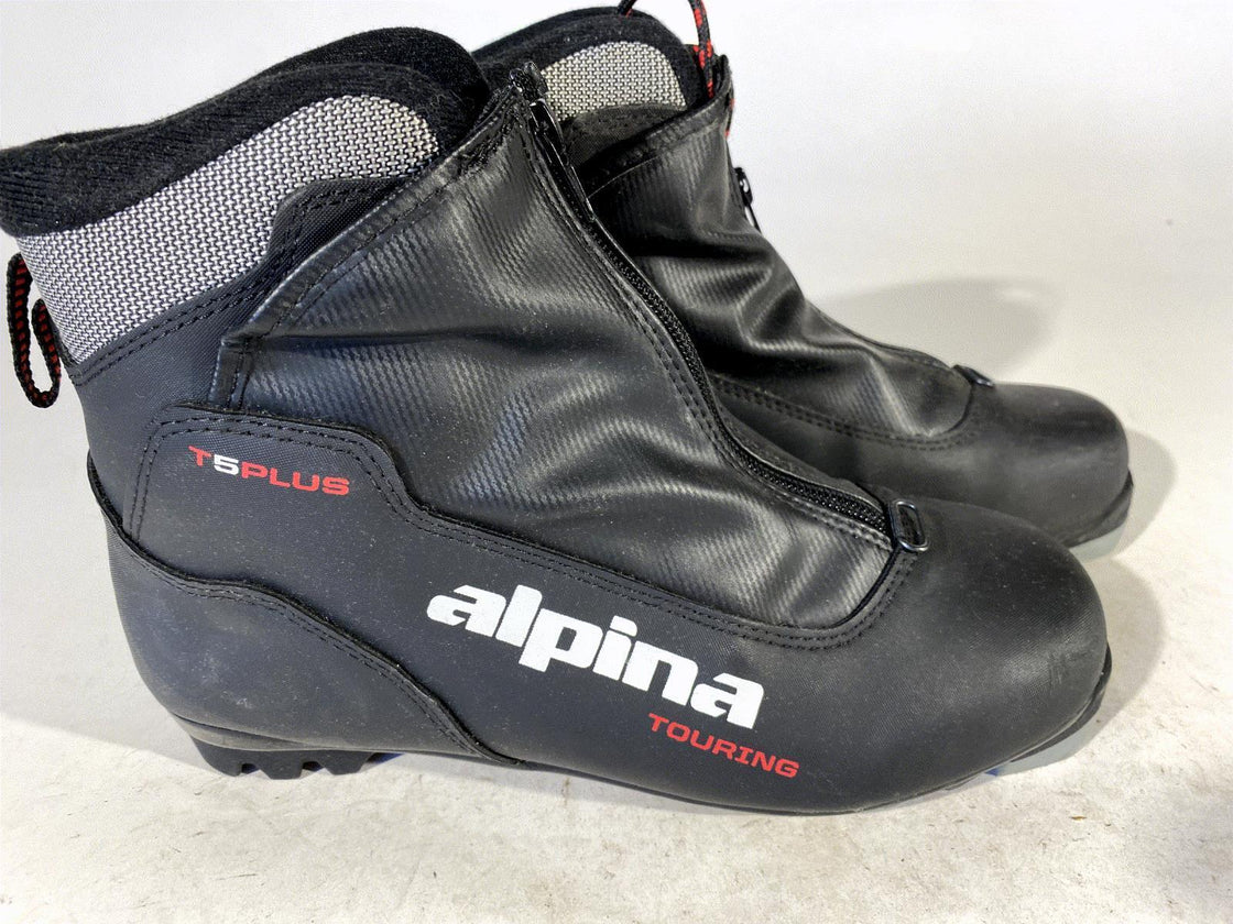 Alpina T5Plus Touring Nordic Cross Country Ski Boots Size EU40 US7.5 for NNN 567