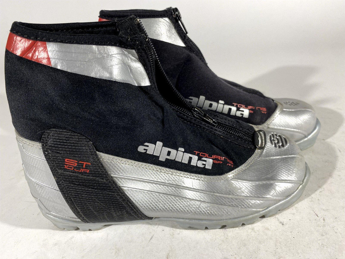 Alpina ST10jr Nordic Cross Country Ski Boots Size EU36 US4.5 NNN 880