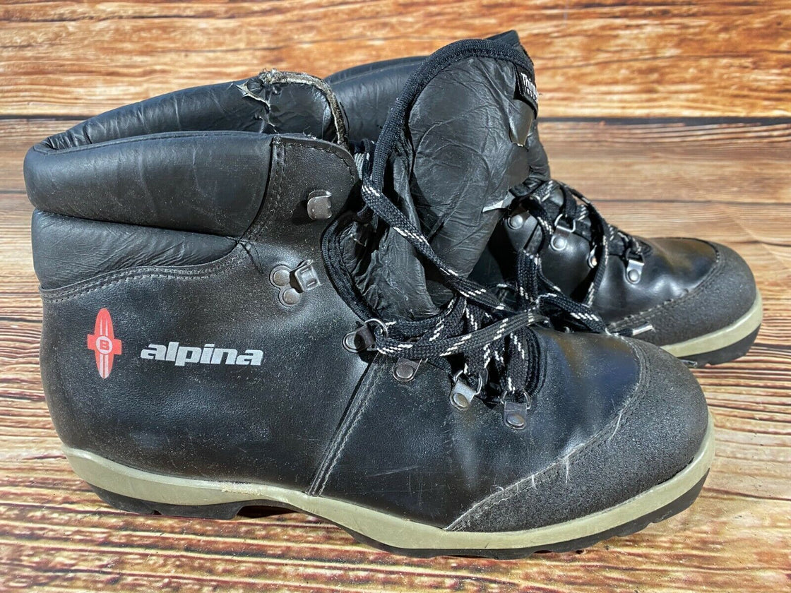 Alpina BC Touring Backcountry Cross Country Ski Boots Size EU44 US10.5 NNN-BC