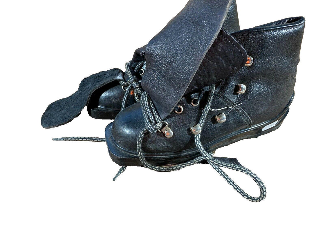 Vintage Alpine Ski Boots Kids Size EU33 Mondo 210 for Retro Cable Bindings