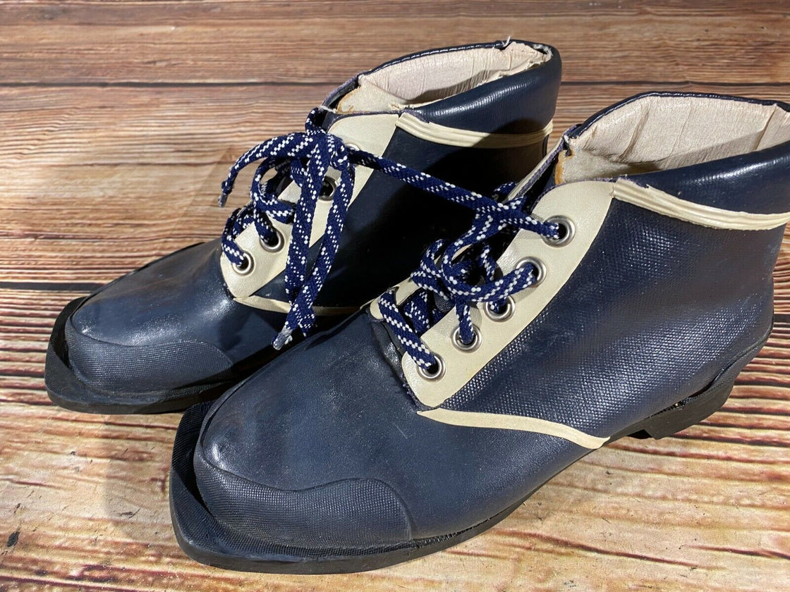 NOKIA Vintage Cross Country Ski Boots for Kandahar Old Cable Bindings EU37 US5