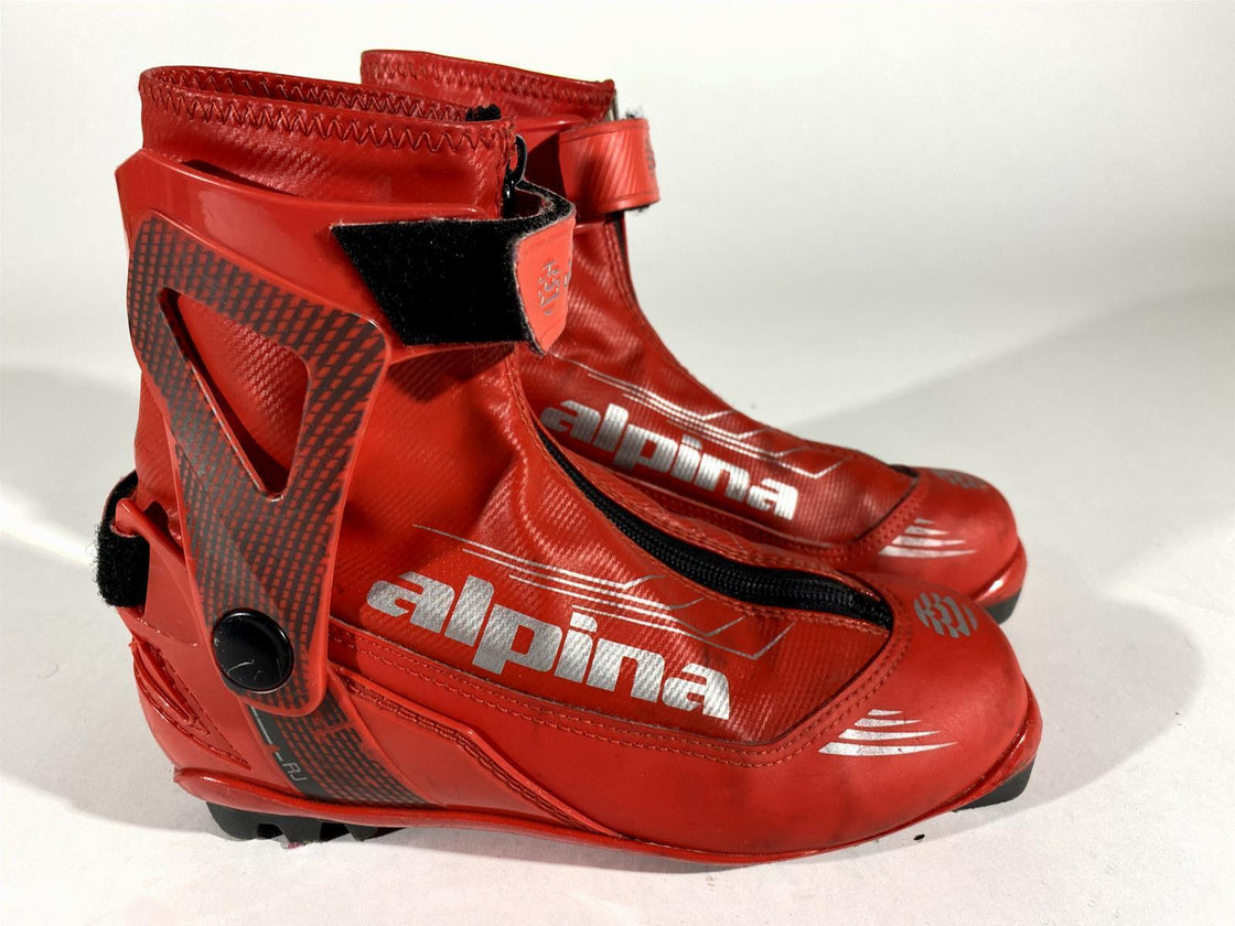 Alpina RJ Racing Nordic Cross Country Ski Boots Size EU37 US5.5 NNN