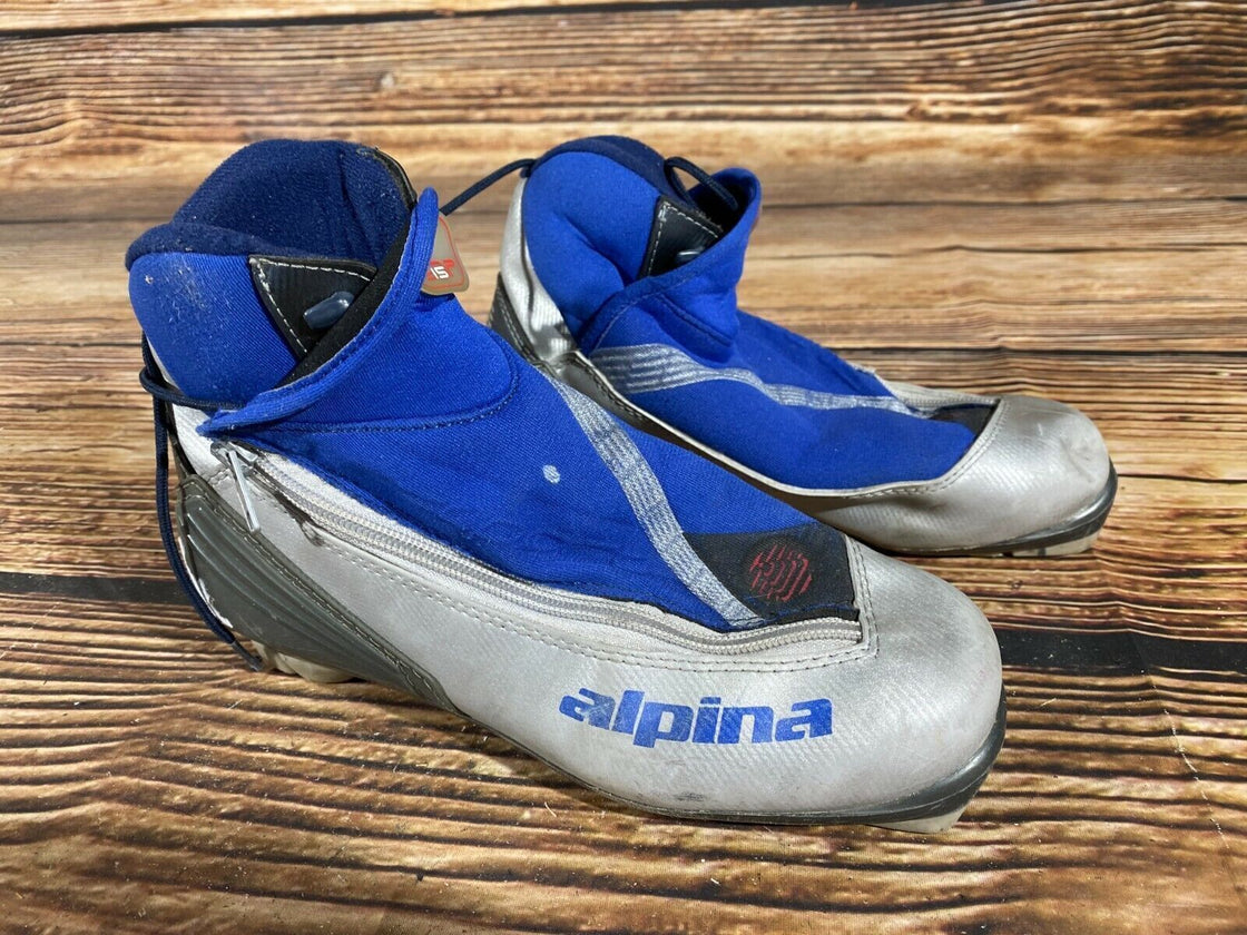 Alpina SP15 Nordic Cross Country Ski Boots Size EU37 US5 NNN 752
