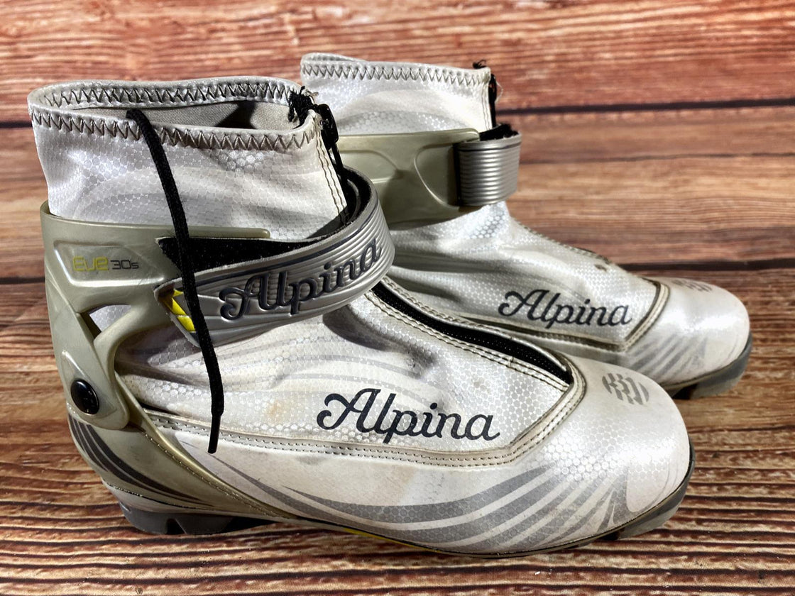 Alpina Eve30S Nordic Cross Country Ski Boots Size EU37 US5.5 for NNN 919