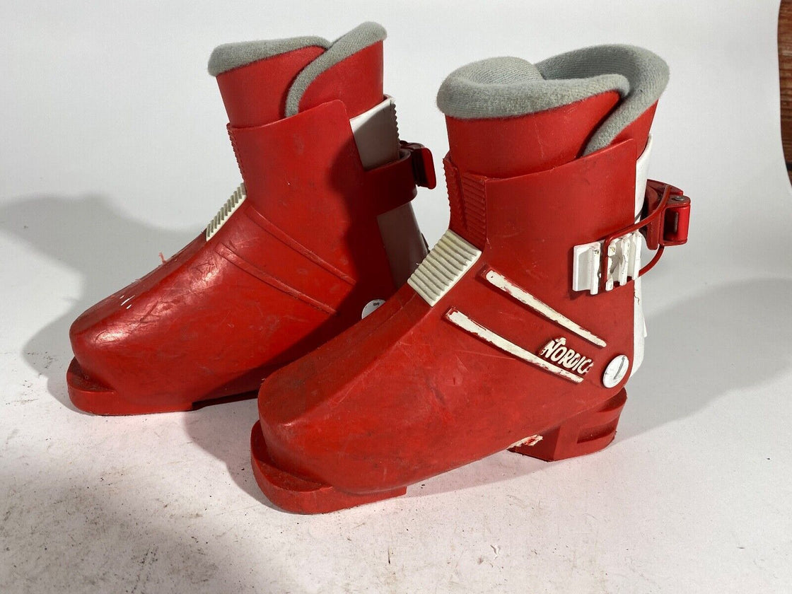 NORDICA Alpine Ski Boots Kids Youth Size Mondo 172 mm, Outer Sole 205 mm DH28