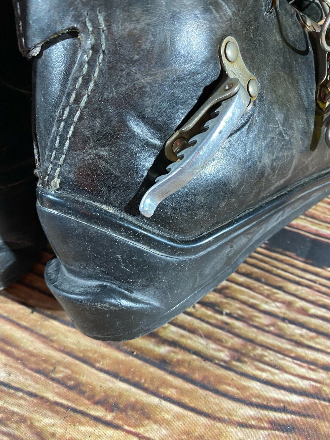 WEKAL SCHUH Vintage Alpine Ski Boots Mountain Skiing US7 UK6 Mondo 255 KL149