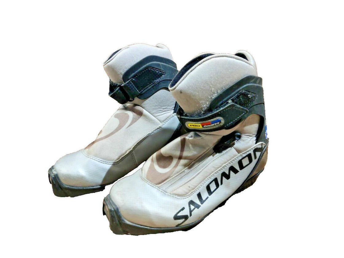 SALOMON Pro Team Skate Combi Cross Country Ski Boots Size EU38 US5.5 SNS Profil
