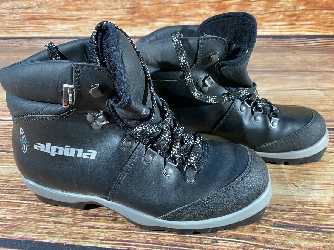Alpina Alpitex Nordic Cross Country Ski Boots Size EU39 US7 NNN BC bindings