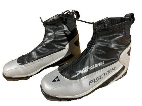 Fischer XC Comfort Nordic Cross Country Ski Boots Size EU42 US9 NNN bindings
