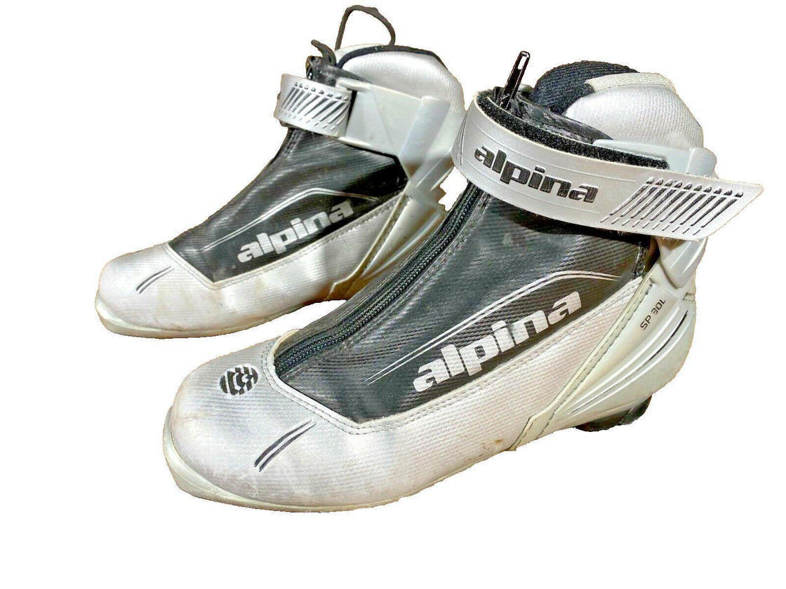 Alpina SP30L Cross Country Ski Boots Classic Size EU37 US5 NNN Rottefella 863