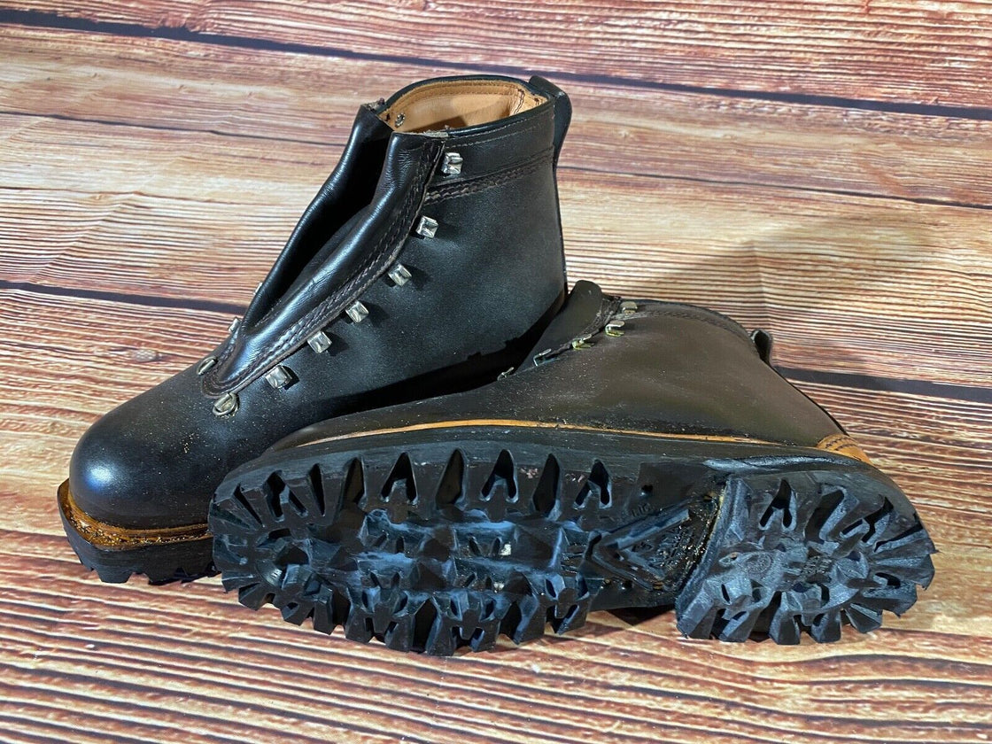 Alpina Vintage Cross Country Ski Boot Kandahar Old Cable Binding EU41 US8 KL57