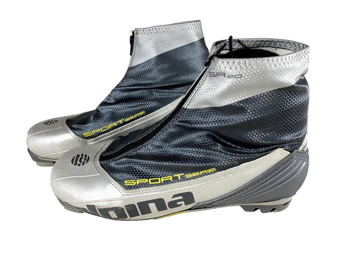Alpina SR20 Classic Nordic Cross Country Ski Boots Size EU44 US10.5 for NNN 1043