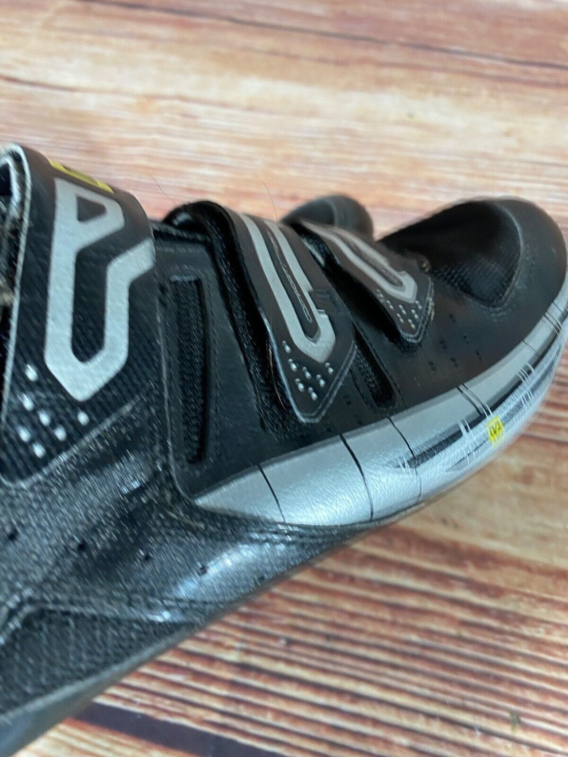 MAVIC Carbon Road Cycling Shoes 3 Bolts Unisex Size EU45 1/3  US11 Mondo 290