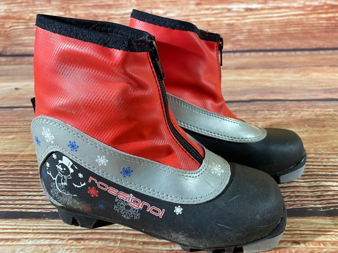 Rossignol Kids Nordic Cross Country Ski Boots Size EU31 US12.5 NNN O195