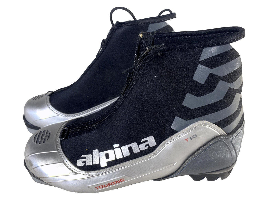 Alpina T10 Classic Nordic Cross Country Ski Boots Size EU39 US7 for NNN 885
