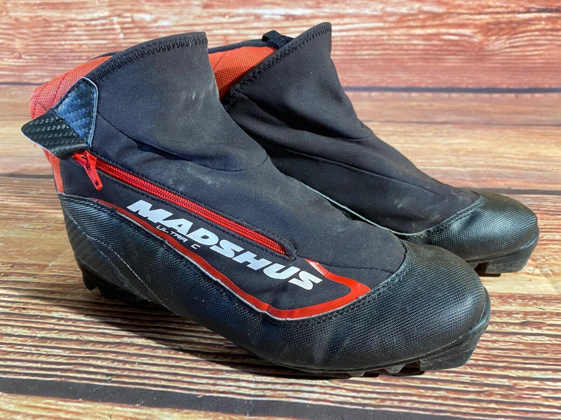 Madshus Ultra C Nordic Cross Country Ski Boots Size EU42 US9 for NNN