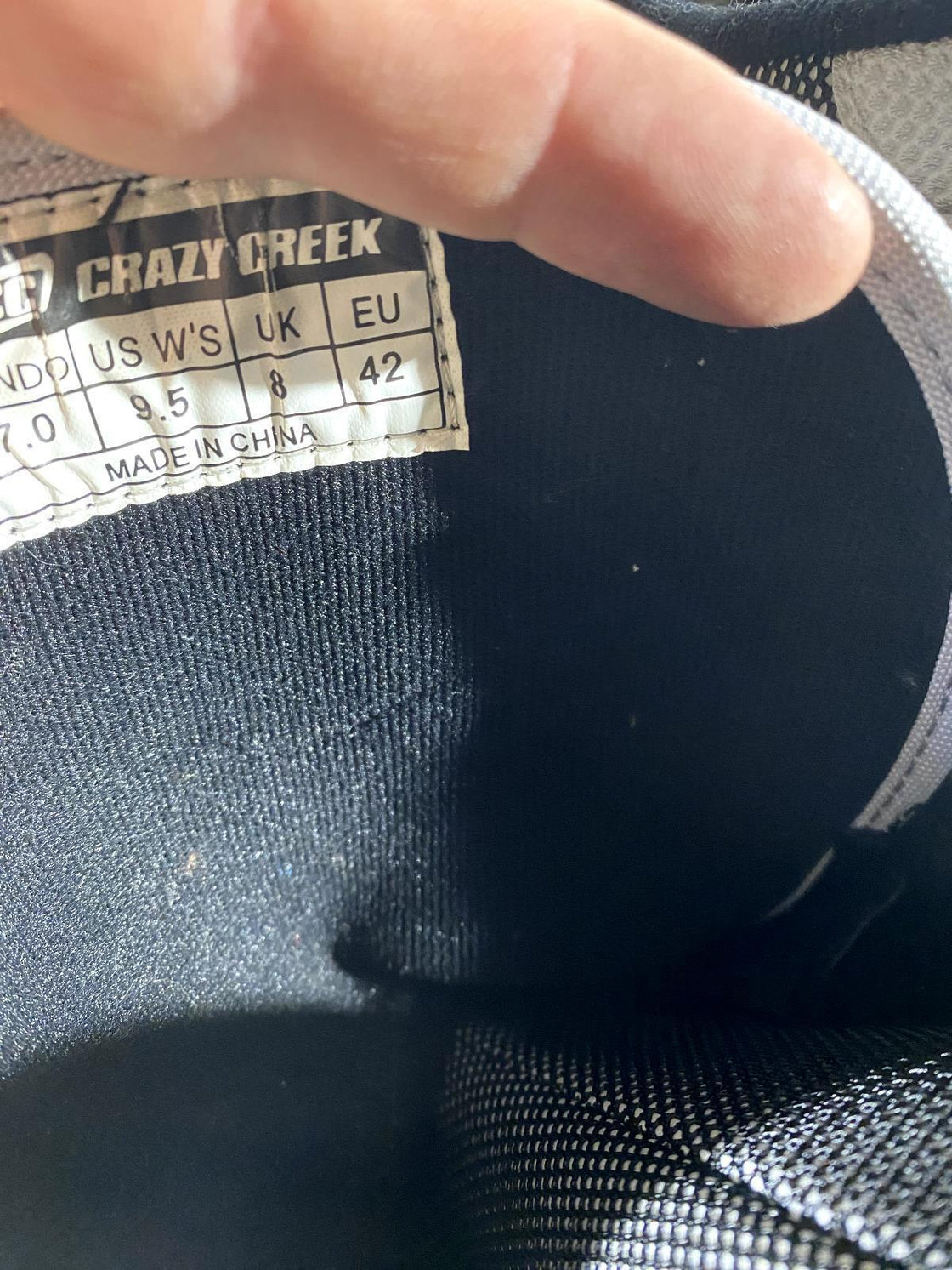 CRAZY CREEK Snowboard Boots Size EU42 US9.5 UK8 Mondo 270 mm