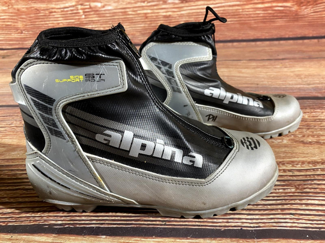 Alpina ST10jr Nordic Cross Country Ski Boots Size EU38 US6 for NNN
