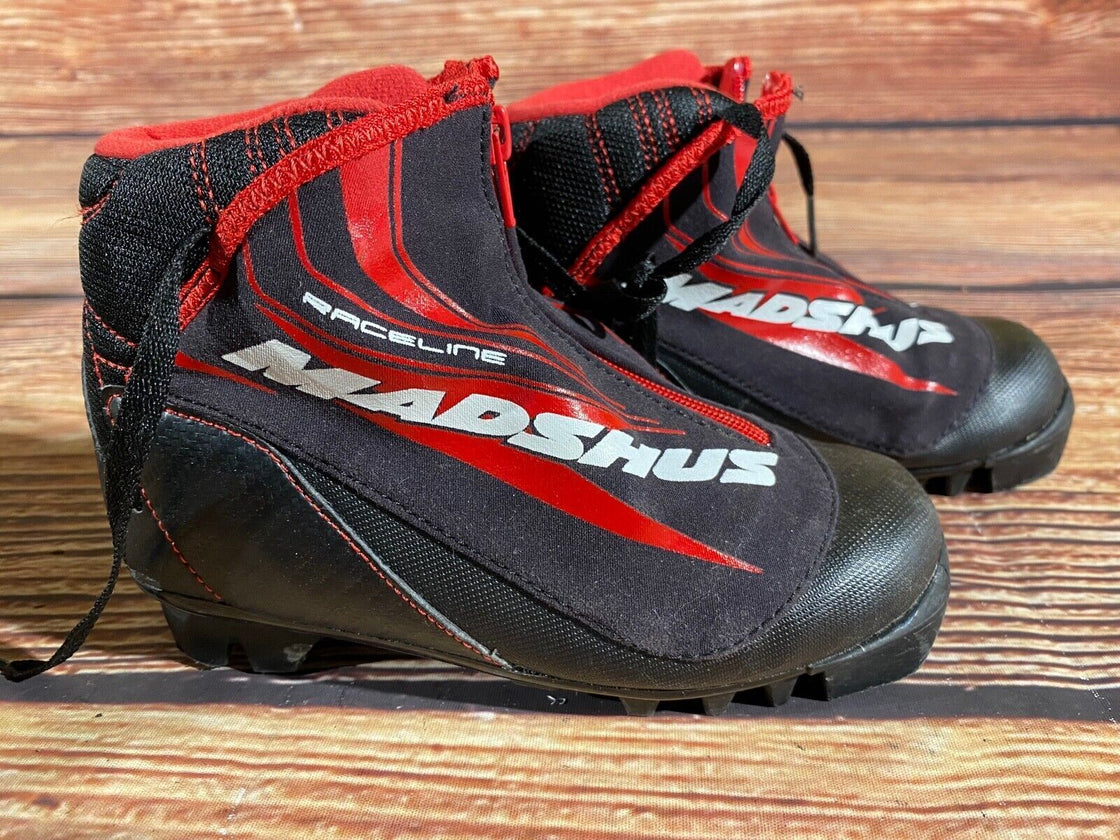 Madshus Superline Kids Nordic Cross Country Ski Boots Size EU29 US11 NNN M252