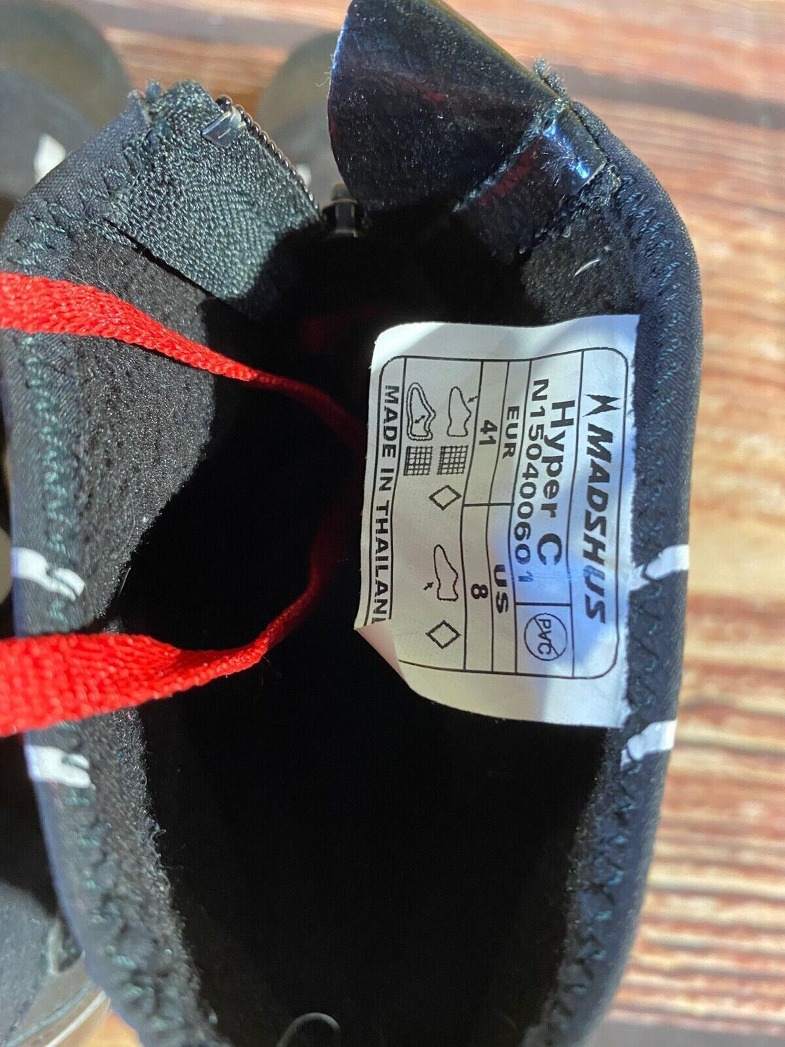 Madshus Hyper C Nordic Cross Country Ski Boots Size EU41 US8 for NNN