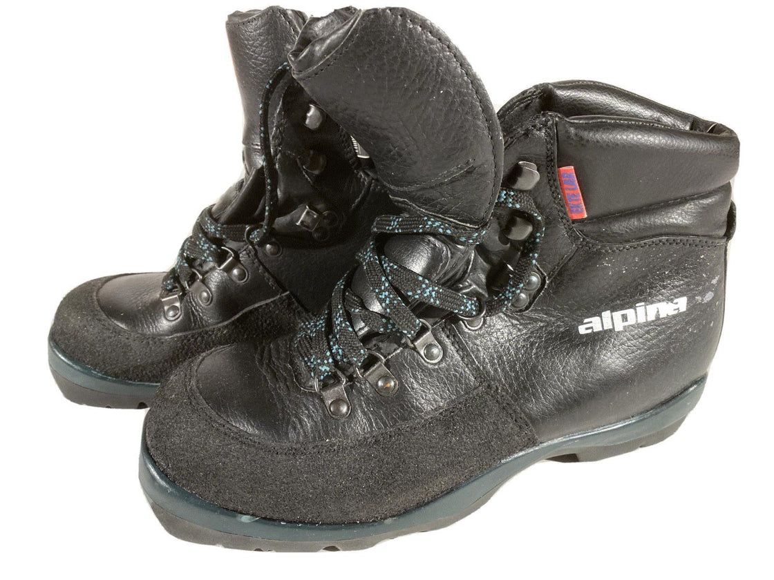 Alpina Alpitex Back Country Nordic Cross Country Ski Boots Size EU39 US7 NNN BC
