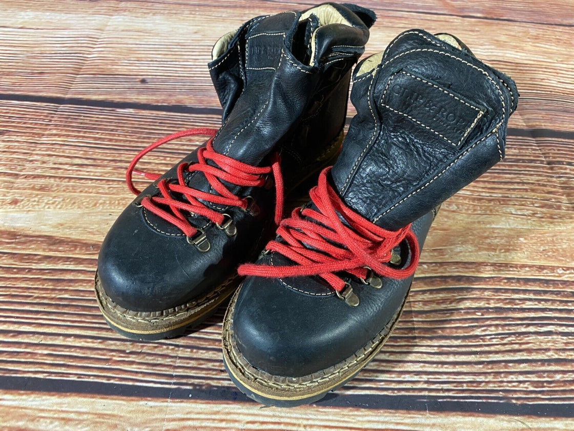 CLIP and Rope Hiking Boots Trekking Leather Shoes Unisex Size EU41, US8, UK7