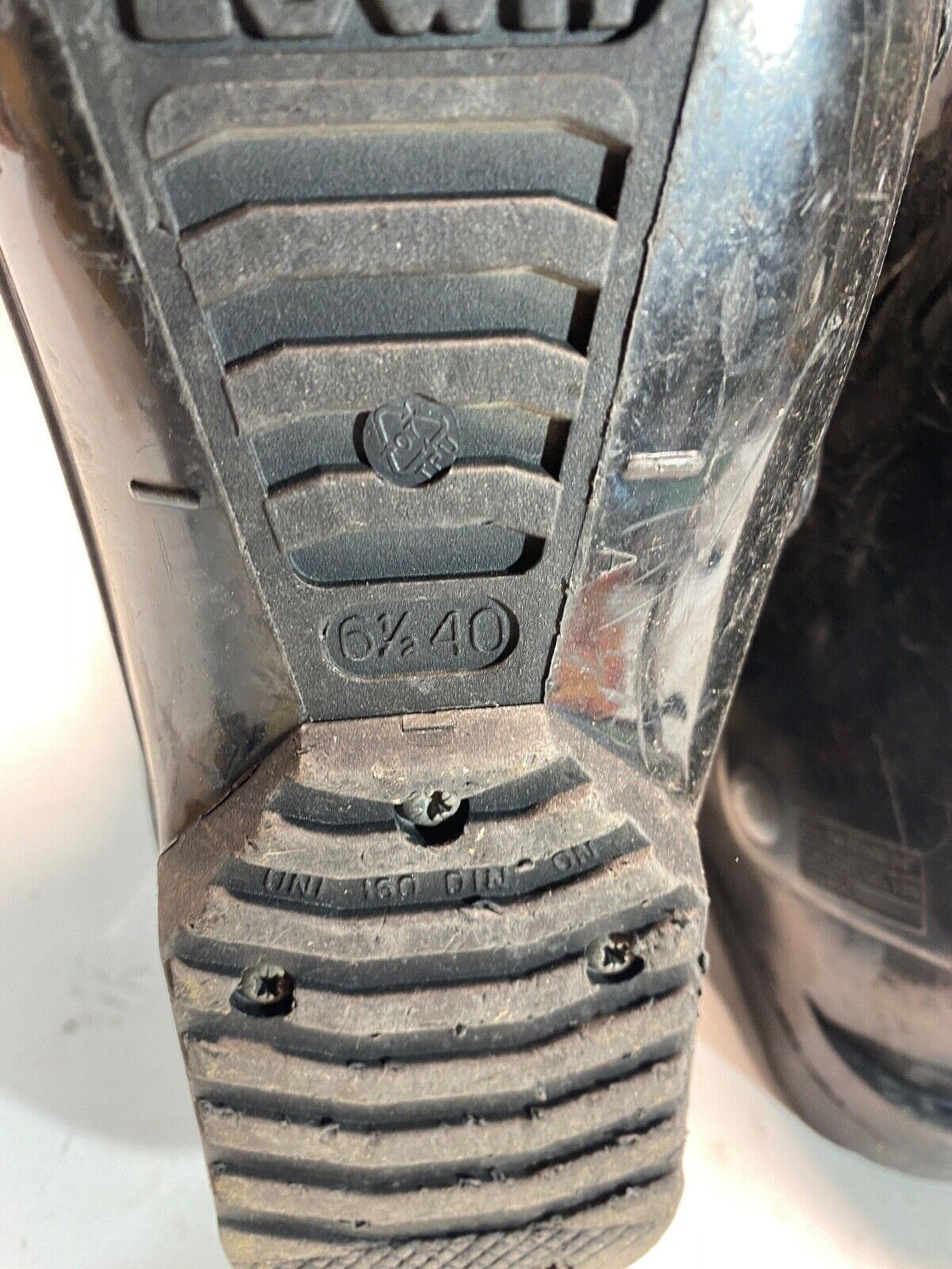 LOWA Alpine Ski Boots Downhill Boots EU40 Mondo 252 mm Outer Sole 294 mm DH161