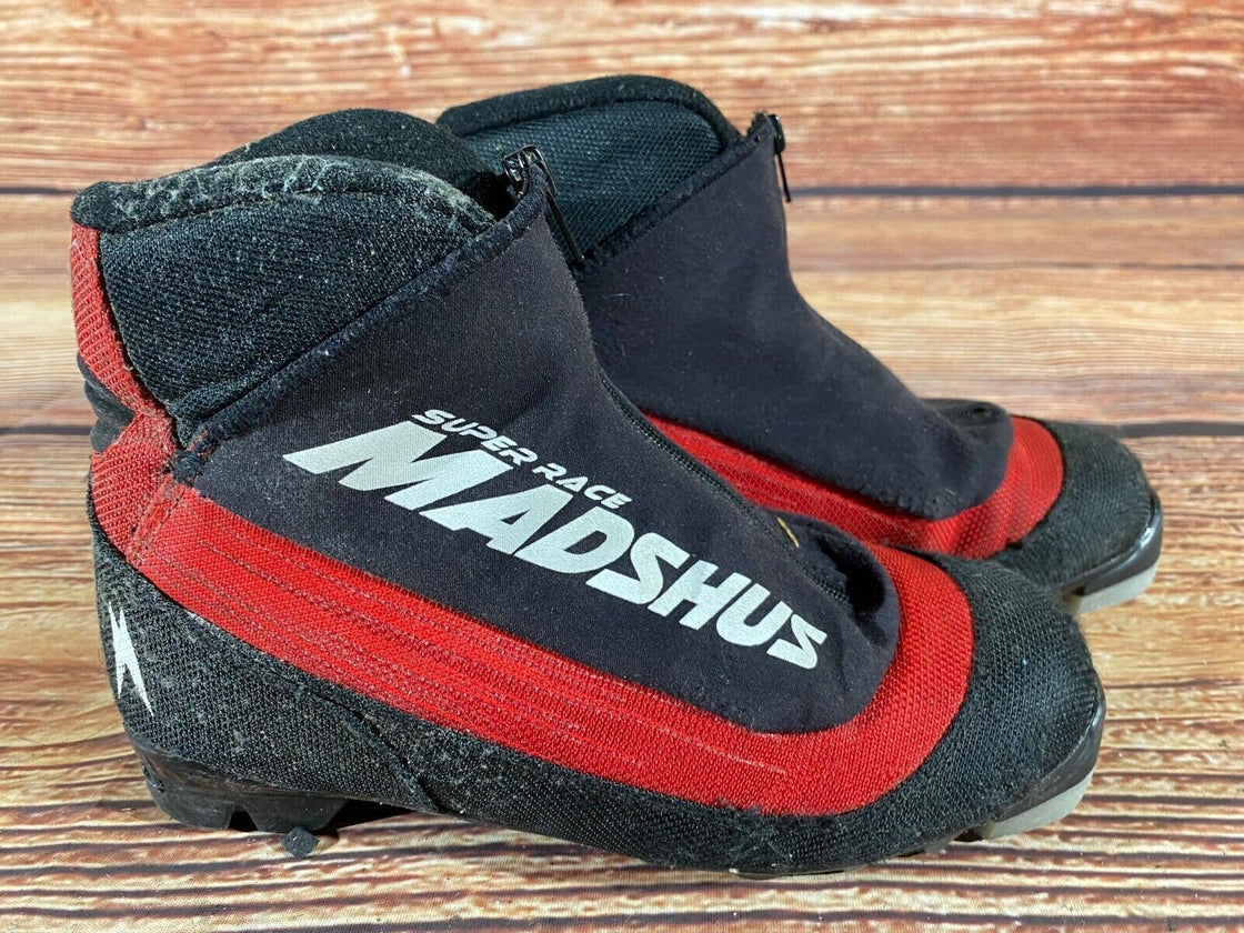 Madshus Super Race Kids Nordic Cross Country Ski Boots Size EU35 US3.5 NNN M330