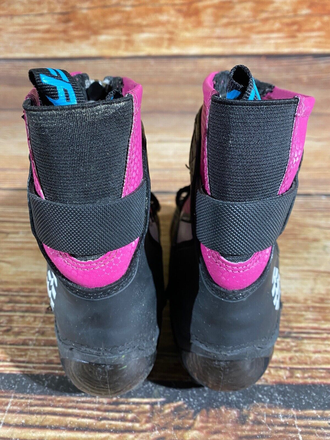 Alpina Frost Kids Nordic Cross Country Ski Boots Size EU28 US10.5 NNN A-749