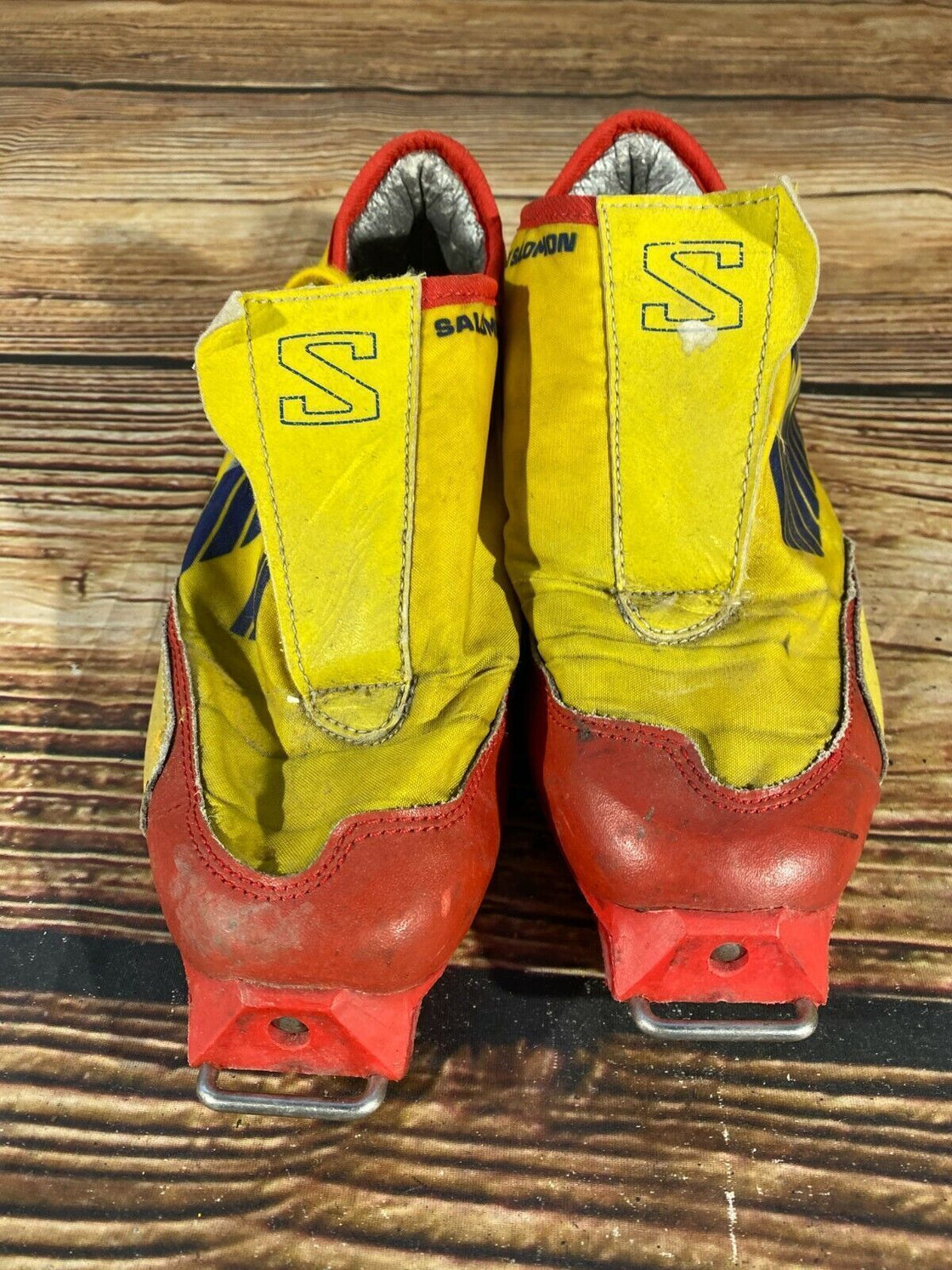 SALOMON 901 E Nordic Cross Country Ski Boots Size EU40 US7.5 SNS Old Profil