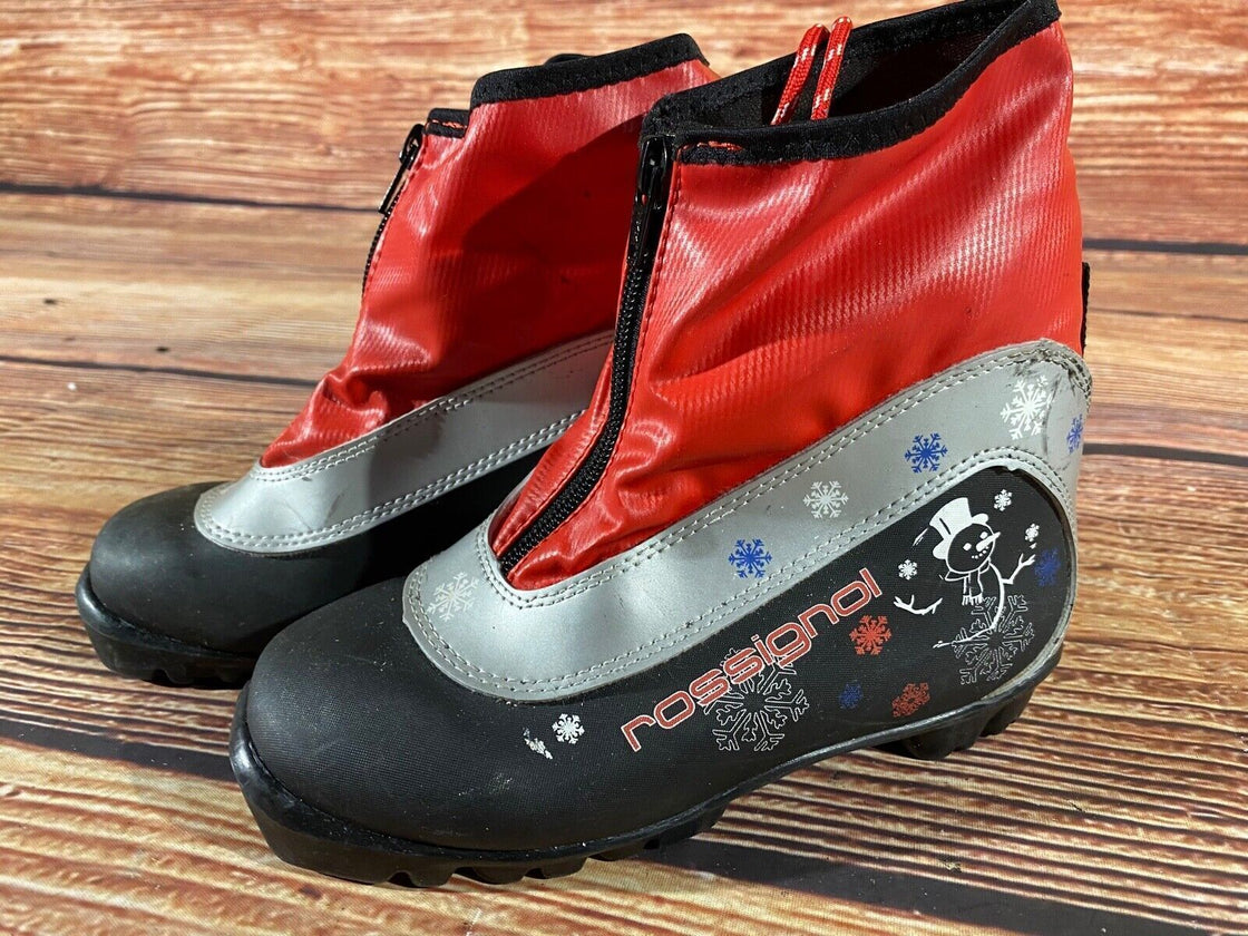 Rossignol Kids Nordic Cross Country Ski Boots Size EU34 US3 NNN O209