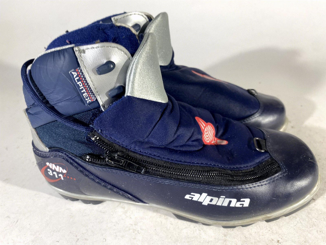 Alpina 311 Nordic Cross Country Ski Boots Size EU39 US7 for NNN 838