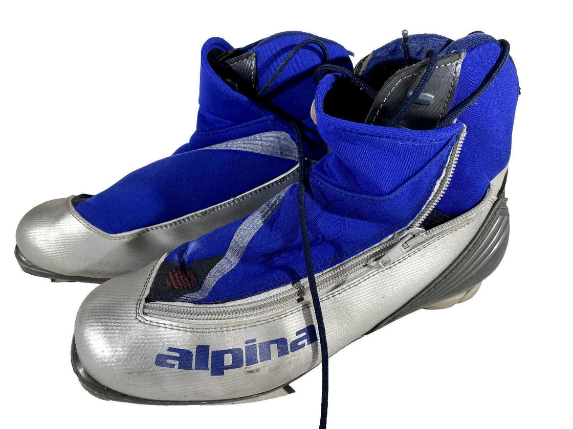 Alpina SP15 Nordic Cross Country Ski Boots Size EU42 US9 for NNN