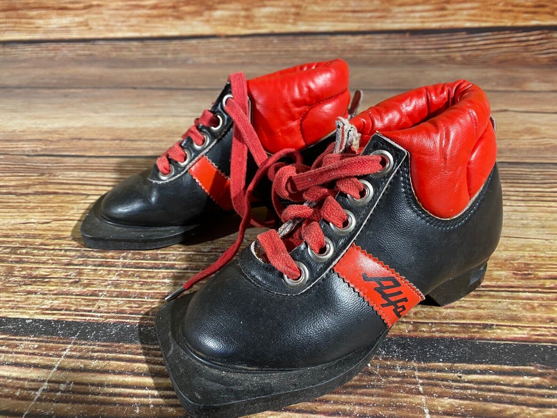 Alfa Vintage Kids Nordic Norm Cross Country Ski Boots Size EU28 US10.5 75NN 75mm