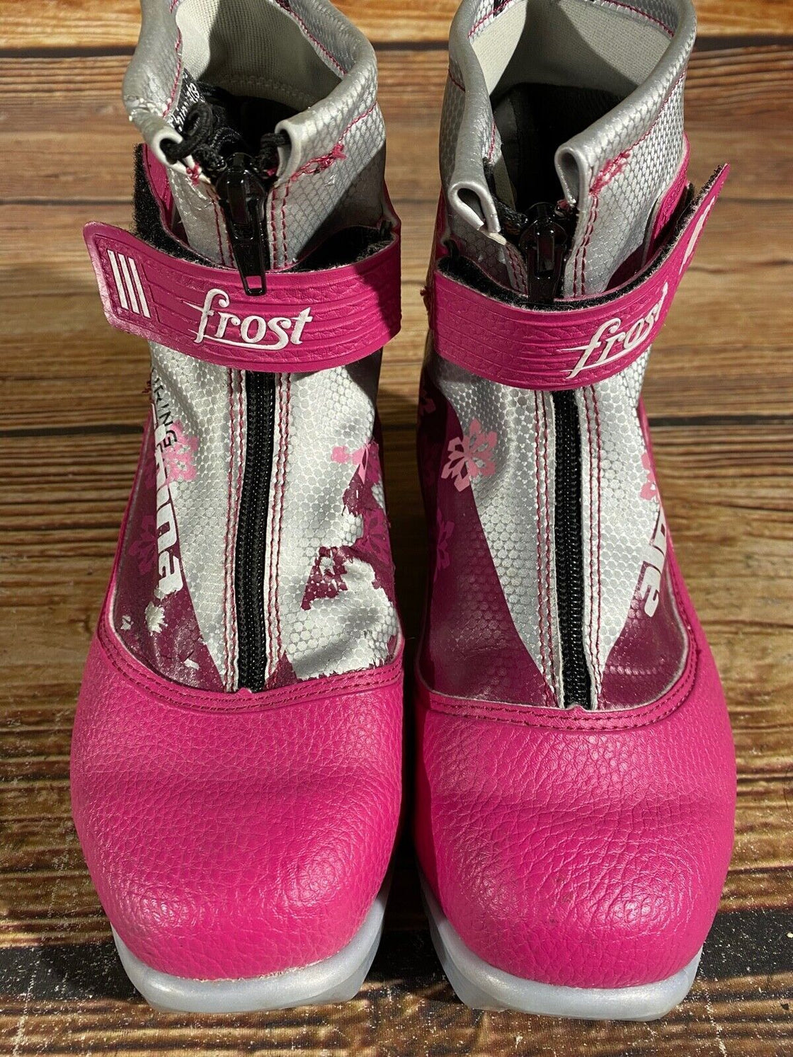 Alpina Frost Nordic Cross Country Ski Boots Size EU37 US5.5 for NNN 900