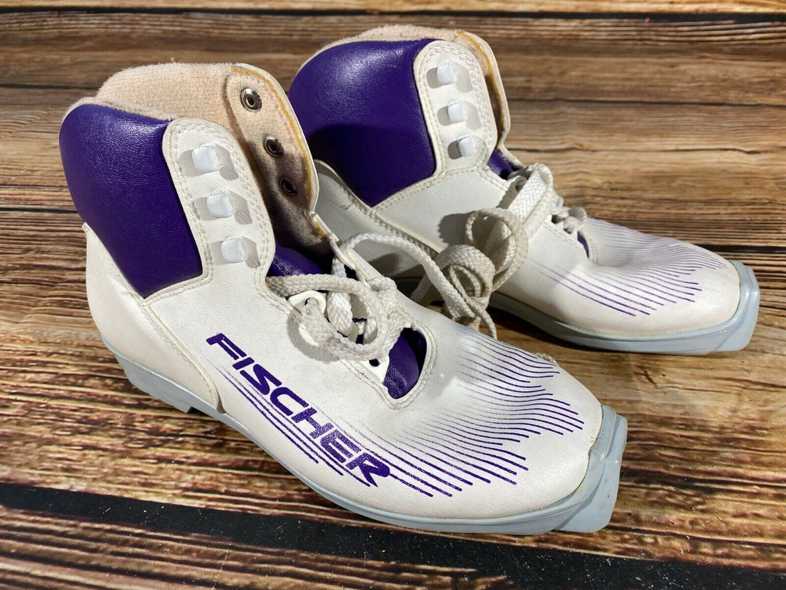 Fischer Nordic Cross Country Ski Boots Size EU38 US6 SNS profil