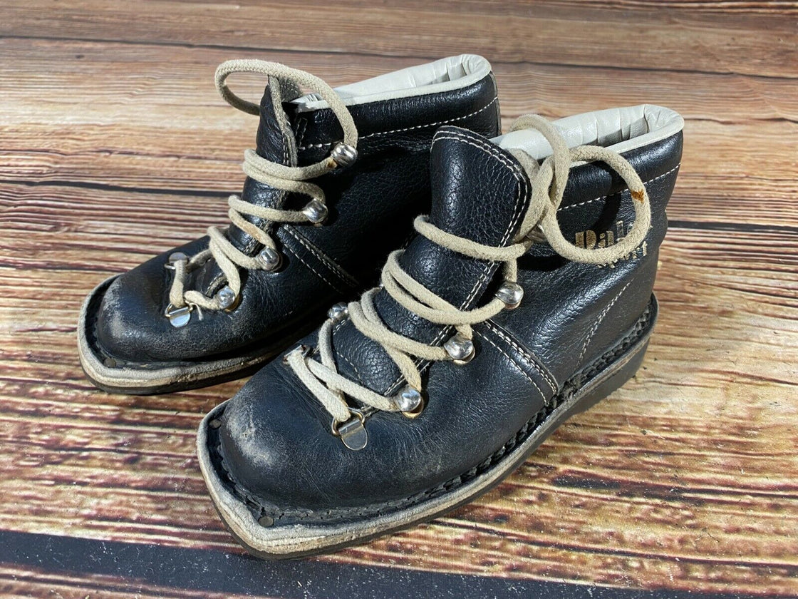 DALEX Vintage Cross Country Ski Boots for Kandahar Old Cable Bindings Kids EU29
