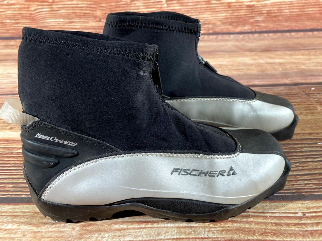 Fischer Nordic Cruiser Nordic Cross Country Ski Boots Size EU38 US6 SNS Profil
