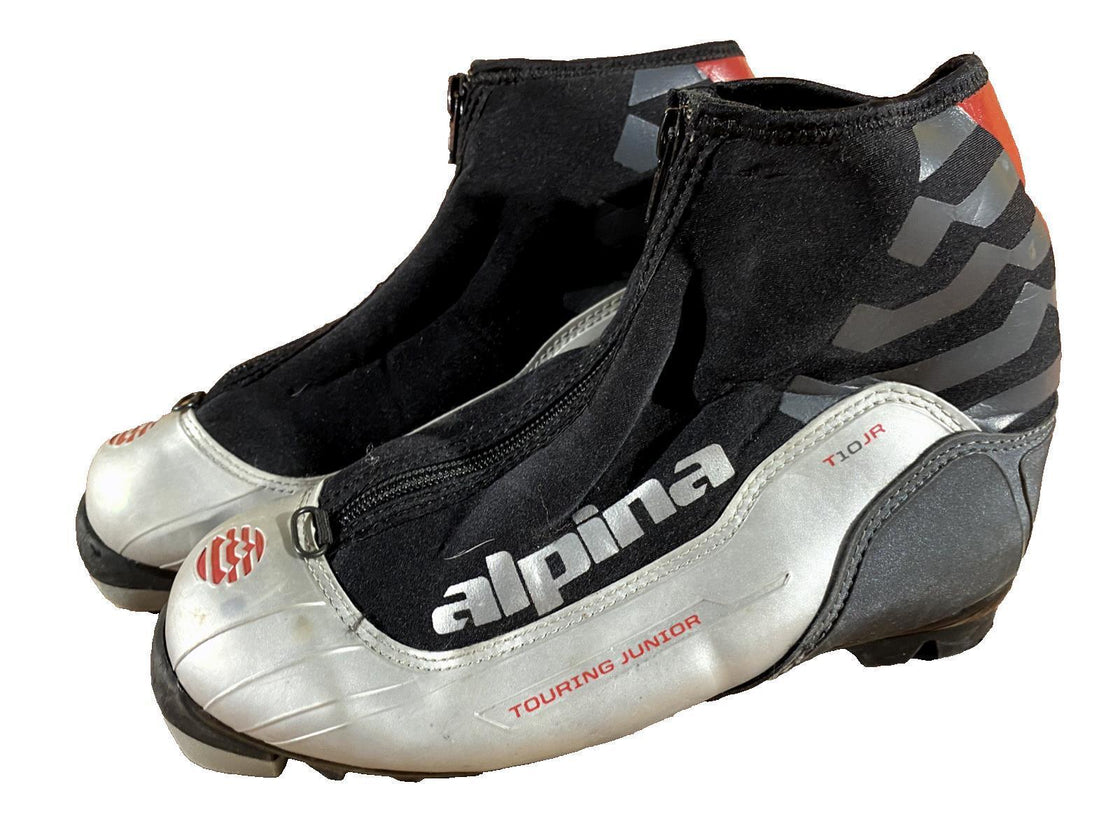 Alpina T10jr Nordic Cross Country Ski Boots Size EU37 US5.5 for NNN 1057