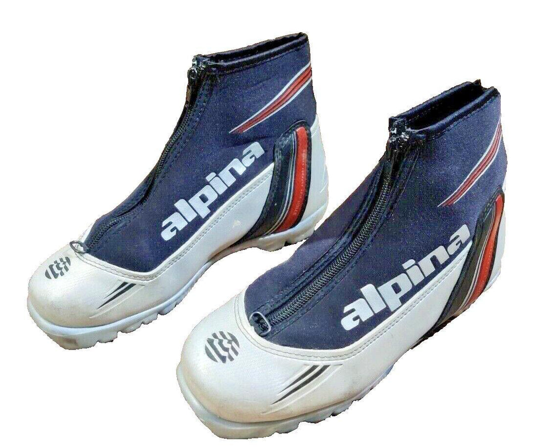 Alpina ST10 Nordic Cross Country Ski Boots Classic Size EU36 US4.5 for NNN 906