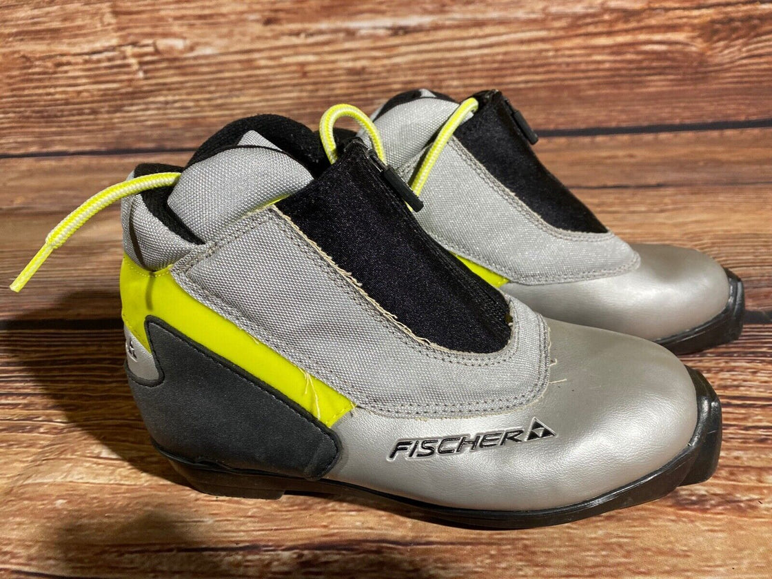 Fischer Kids Cross Country Ski Boots Size EU35 US3.5 SNS Profil F-585