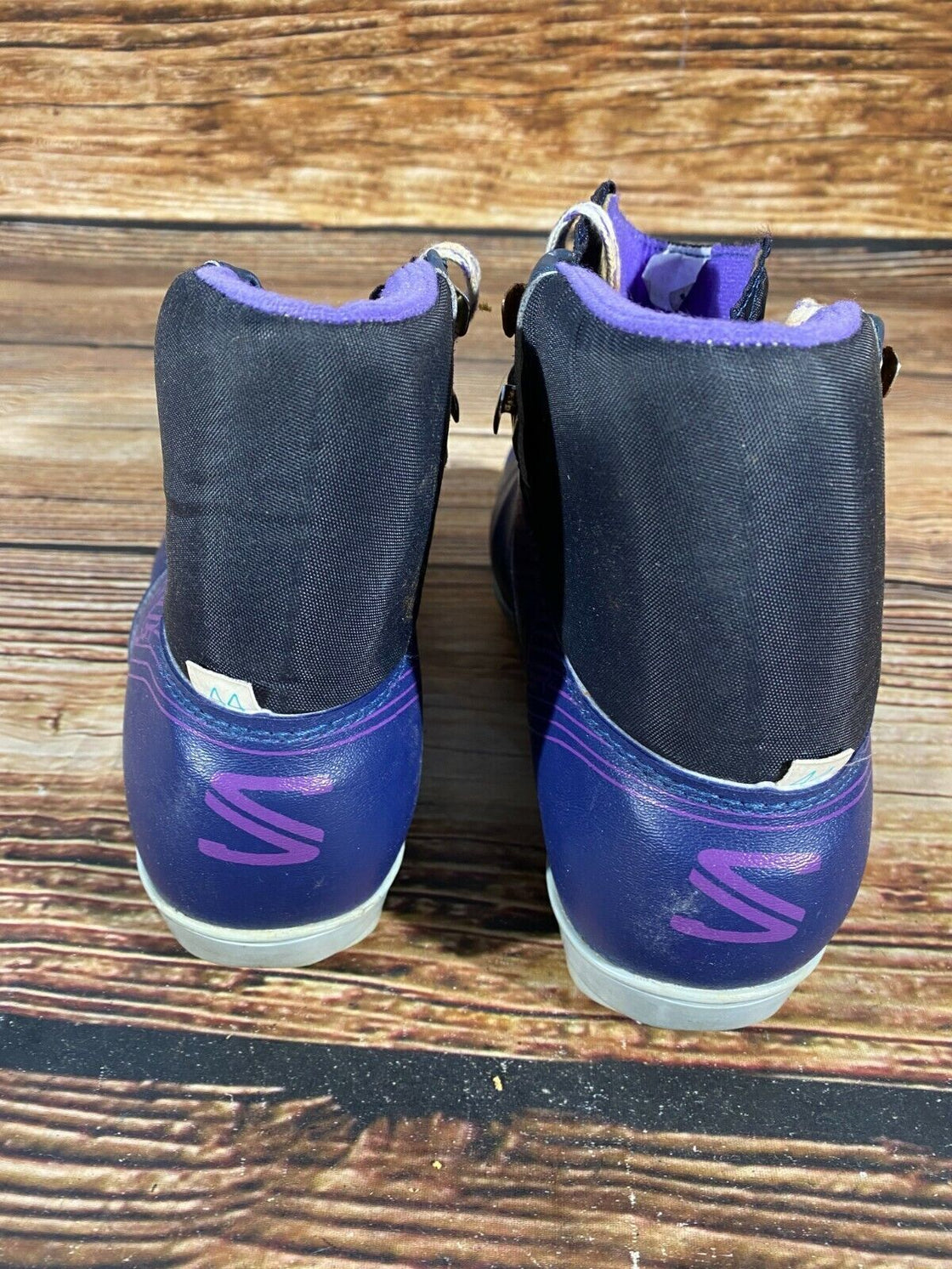 SALOMON 361 Nordic Cross Country Ski Boots Size EU44 US10.5 SNS profil