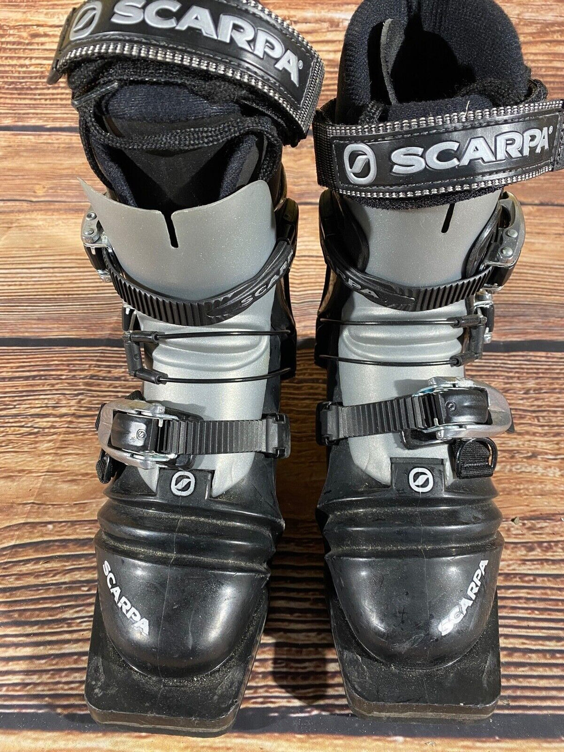 SCARPA T2 Telemark Nordic Norm Cross Ski Boots Size MONDO 238 US4.5 NN 75mm 3pin