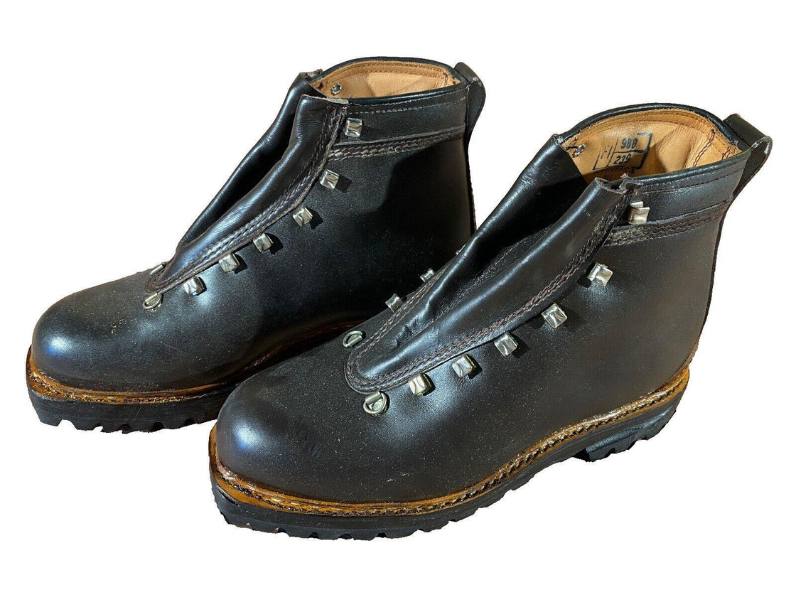 Alpina Vintage Cross Country Ski Boot Kandahar Old Cable Binding EU41 US8 KL57