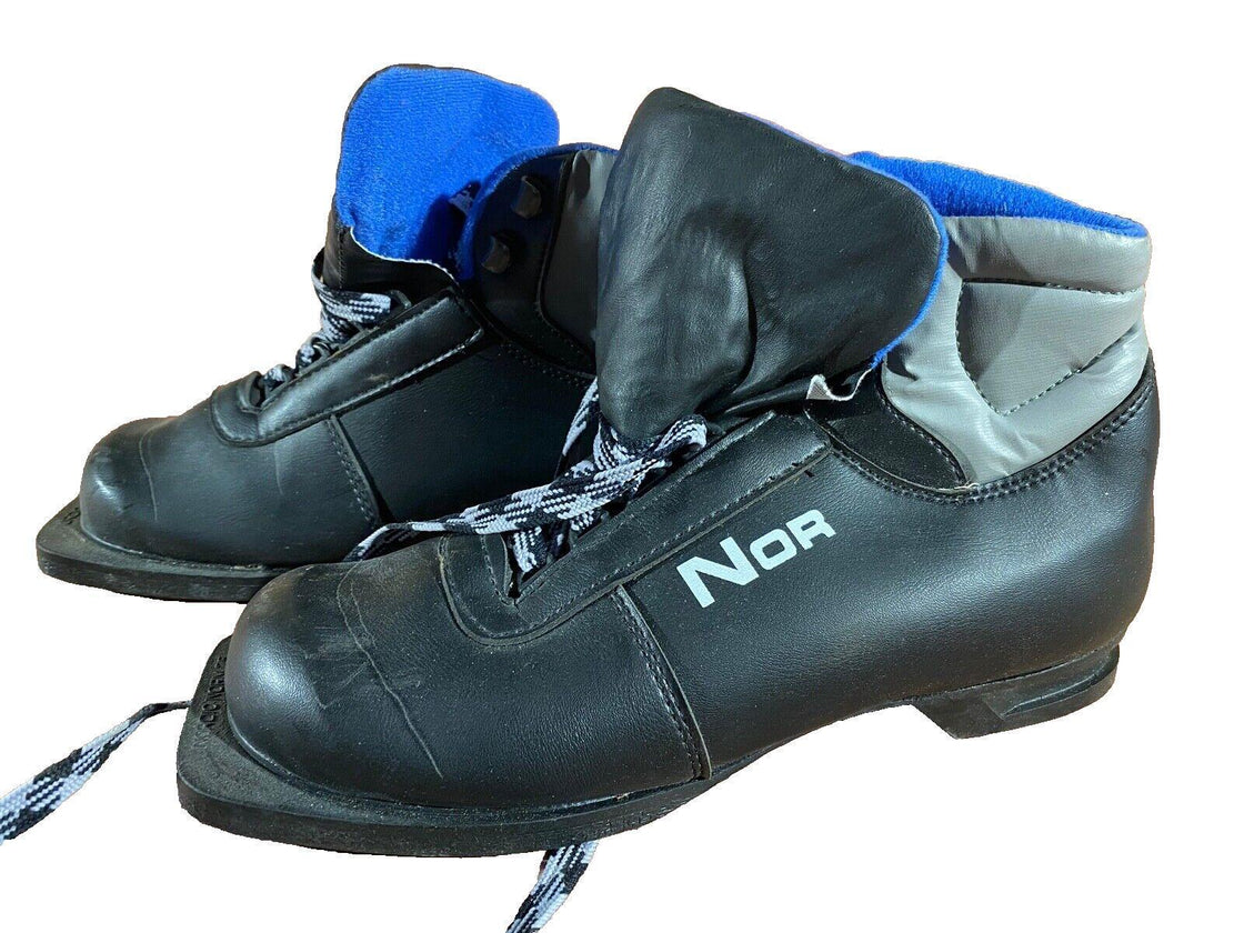NOR Vintage Nordic Cross Country Ski Boots EU41 US8 for NN 75mm