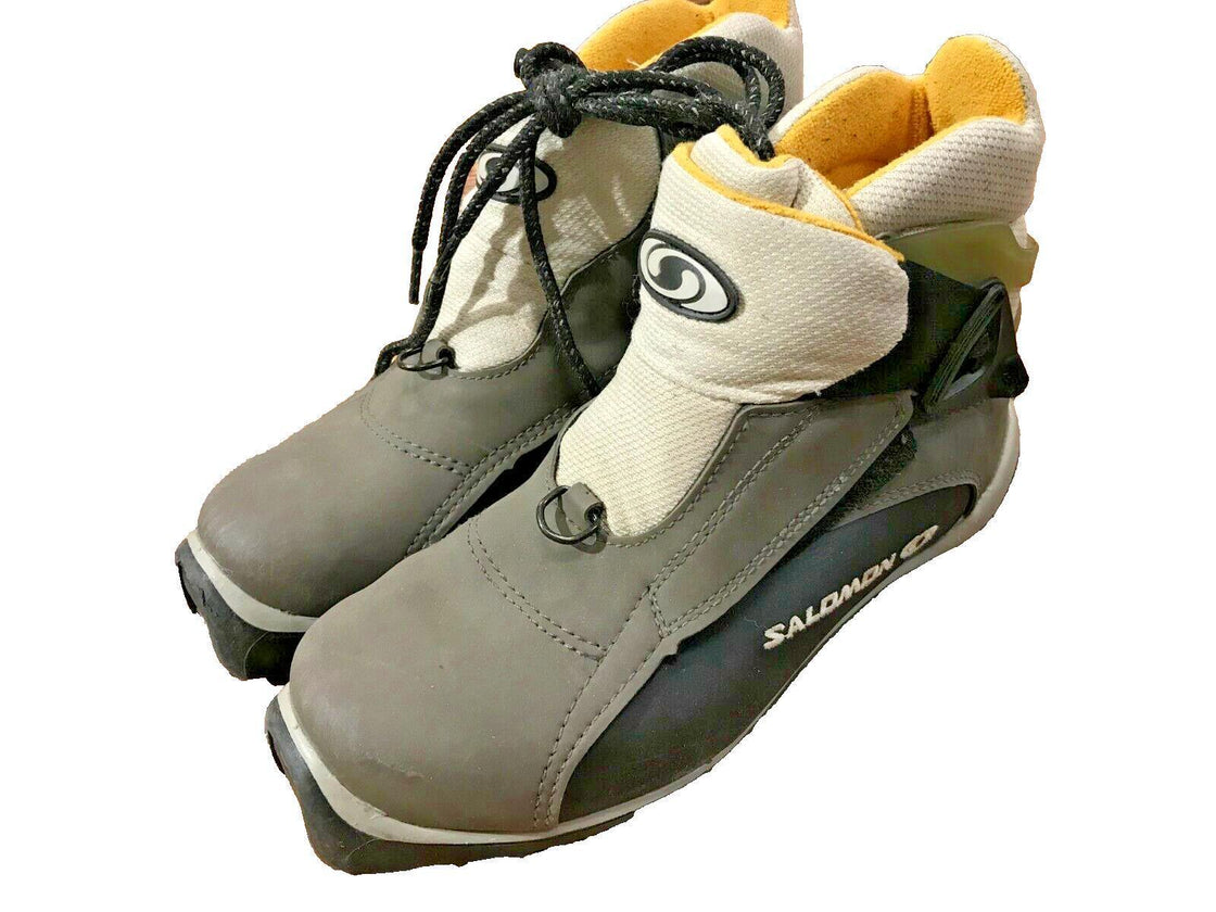 SALOMON Classic Cross Country Ski Boots Size EU37 US5.5 SNS Profil