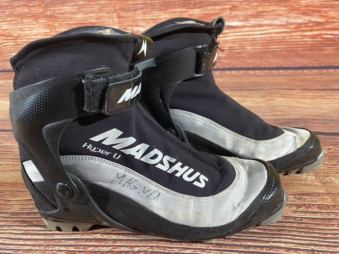 Madshus Hyper U Nordic Cross Country Ski Boots Size EU42 US9 NNN Rottefella