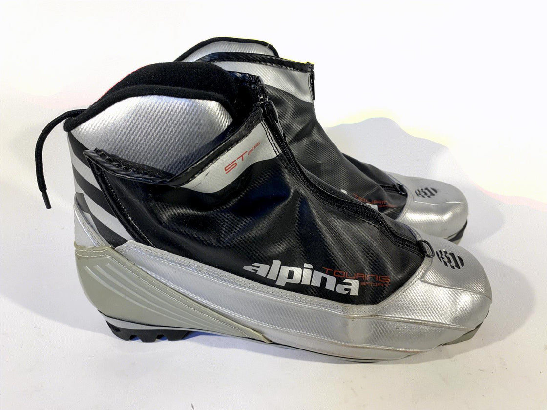 Alpina ST25 Classic Nordic Cross Country Ski Boots Size EU44 US10.5 NNN 19