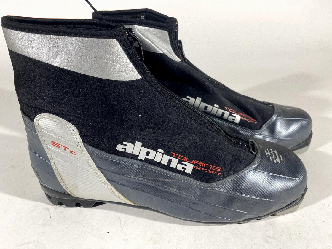 Alpina ST10 Cross Country Ski Boots Classic Size EU43 US9.5 NNN Rottefella 763