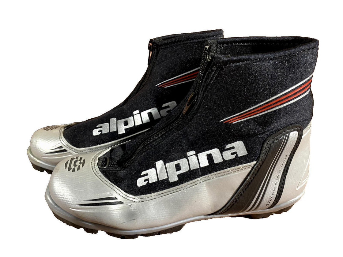 Alpina ST10 Nordic Cross Country Ski Boots Size EU38 US6 for NNN 917